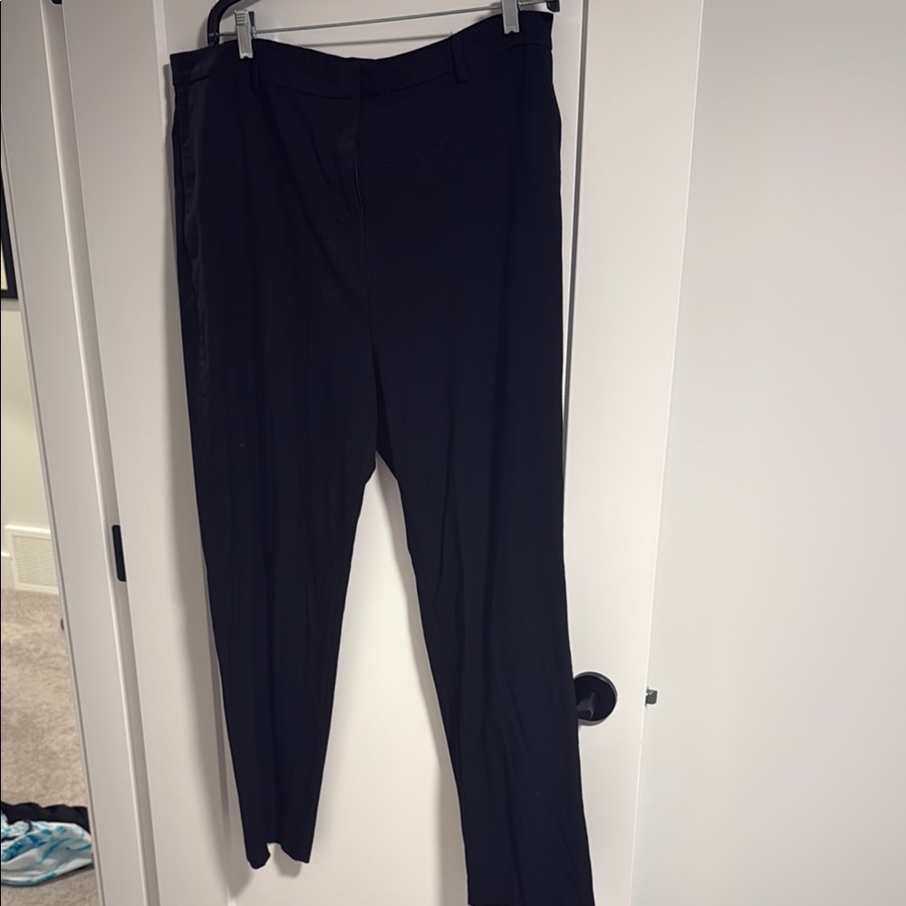 Marks & Spencer Black Straight Leg Pants